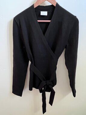 Anthropologie ett:twa Wrap Sweater